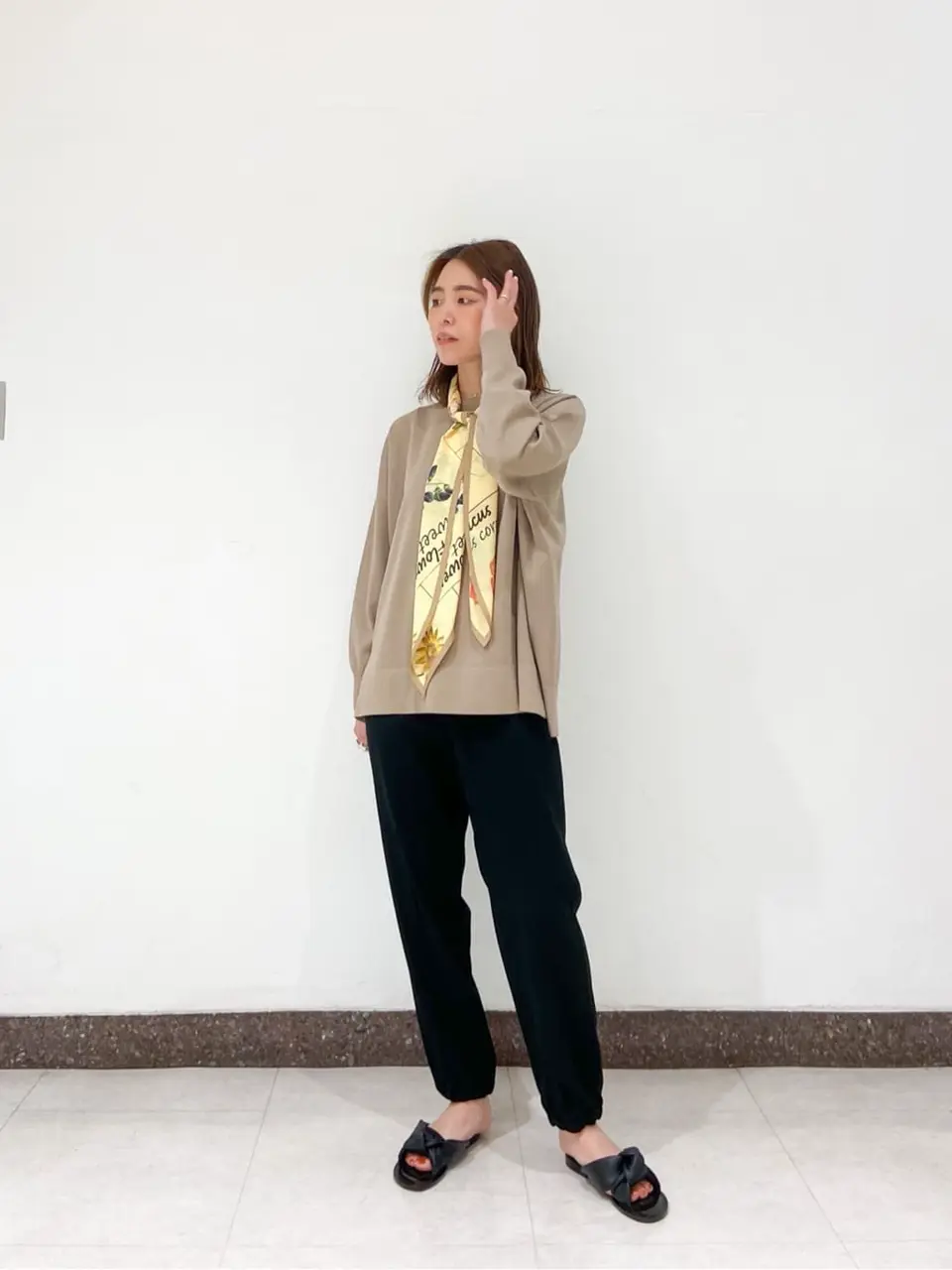  古川温子 コーディネート画像