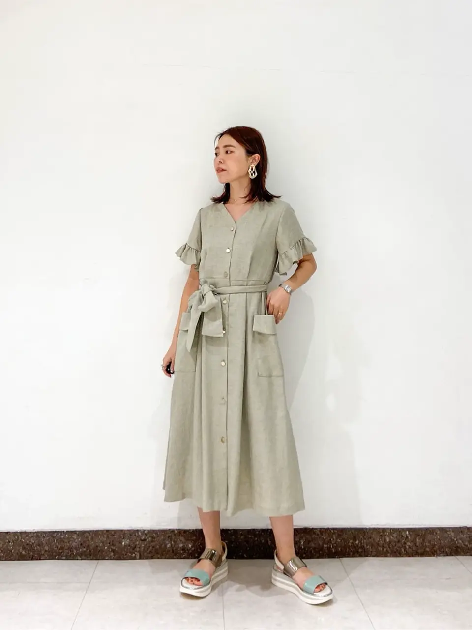  古川温子 コーディネート画像