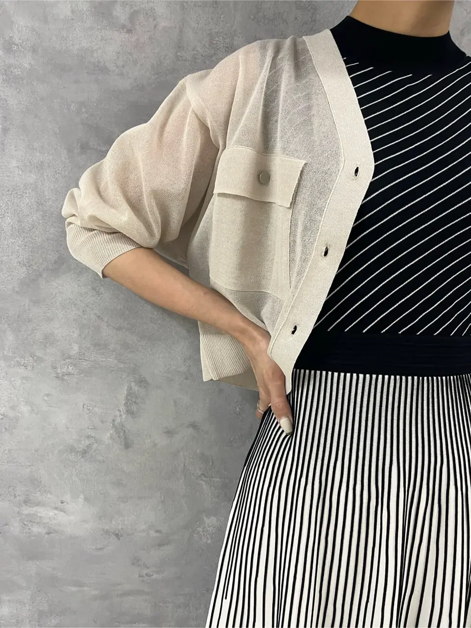 Diagram 亀田 未希 コーディネート画像