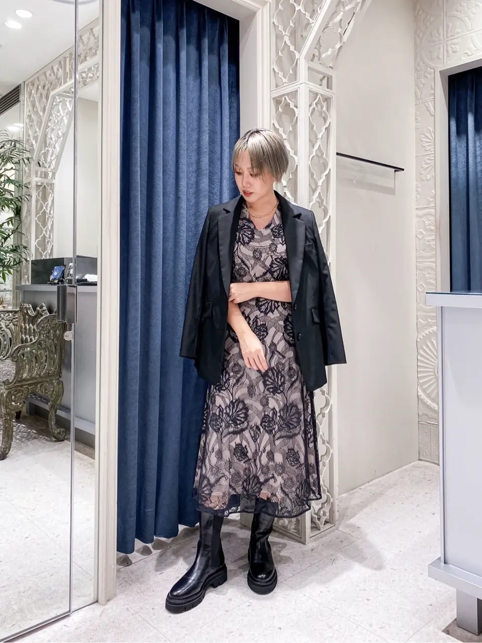  Adachi コーディネート画像