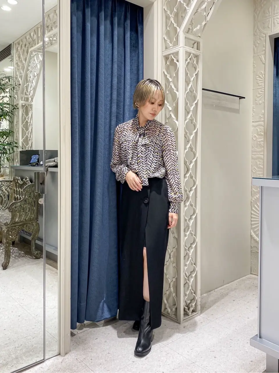  Adachi コーディネート画像