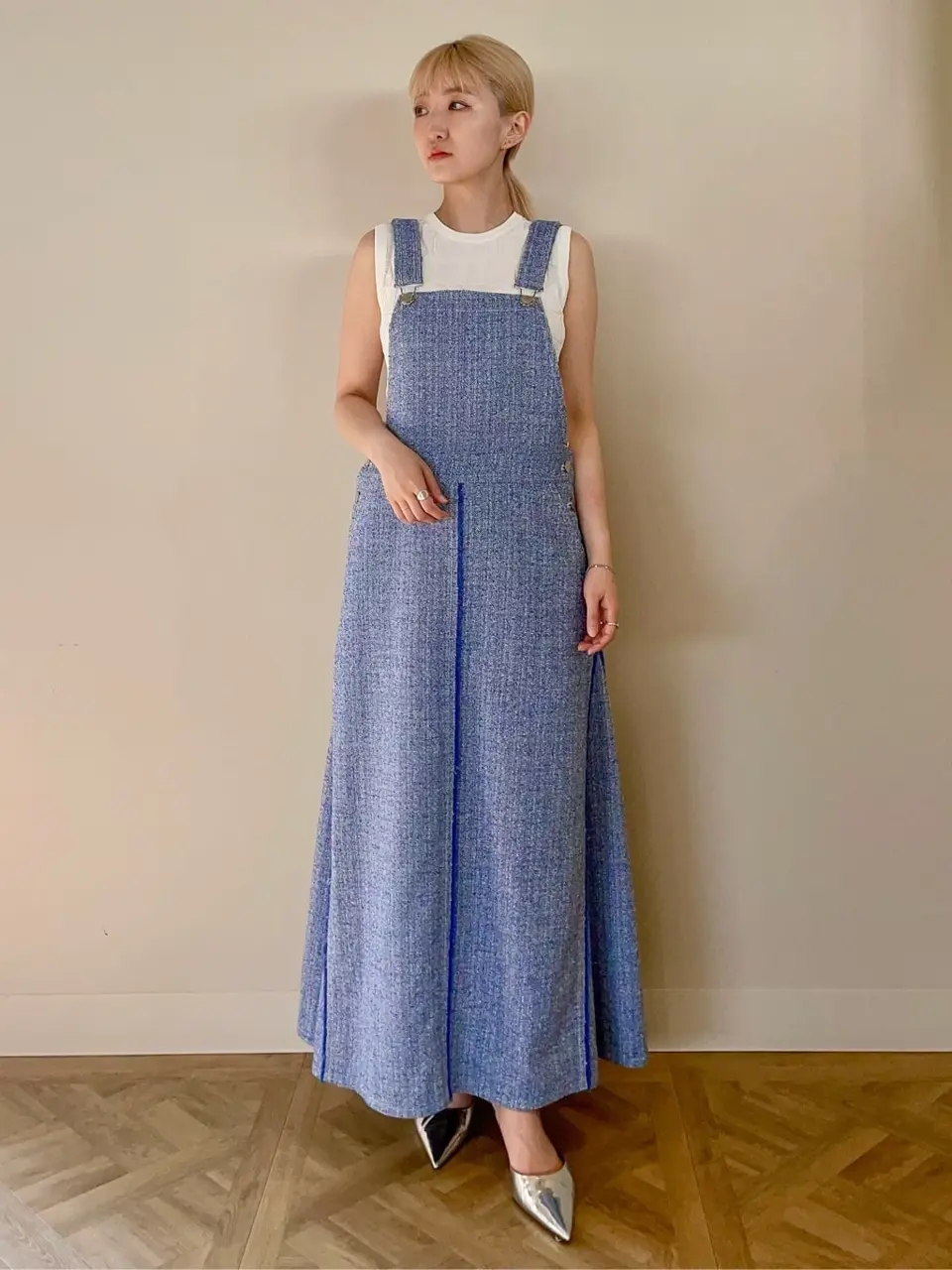 シャンブレーツイードジャンパースカート / GRACE CONTINENTAL