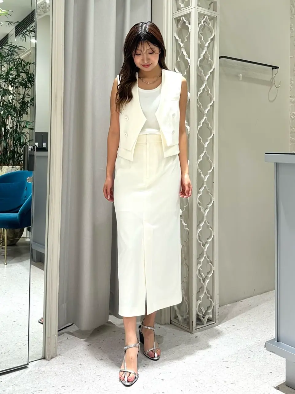  桃子 コーディネート画像