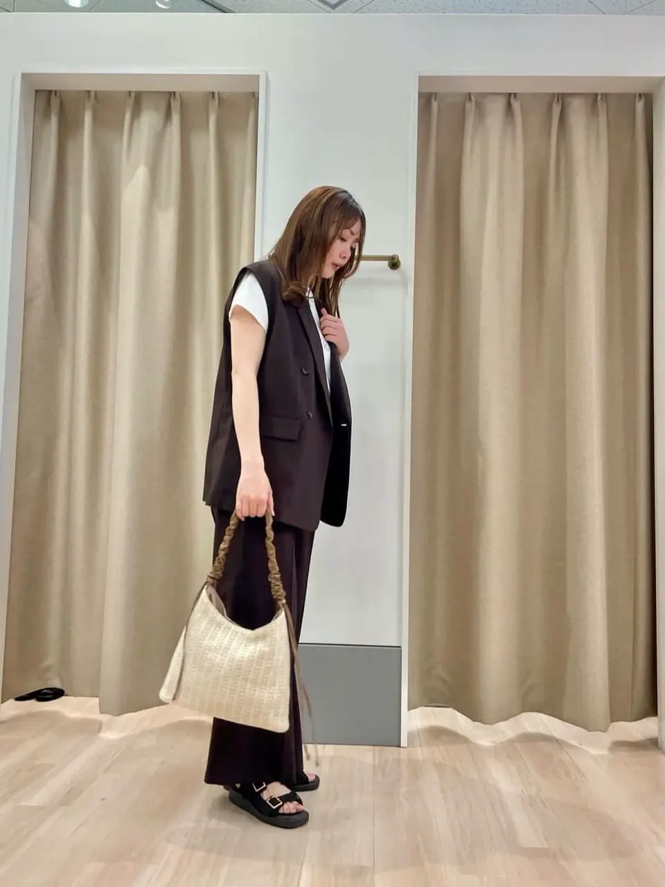 UNFILO 笠羽 コーディネート画像