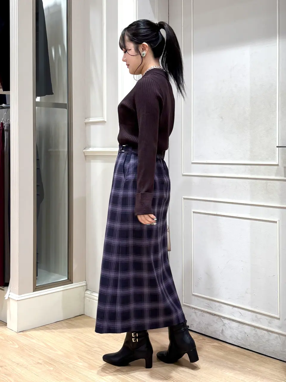 ANY SIS erika コーディネート画像