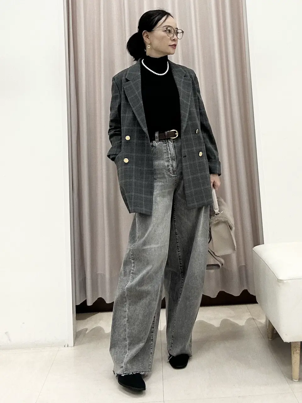 ANY SIS ナラ コーディネート画像