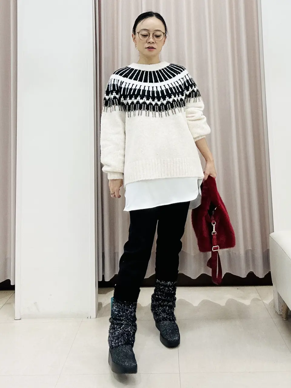 ANY ナラ コーディネート画像