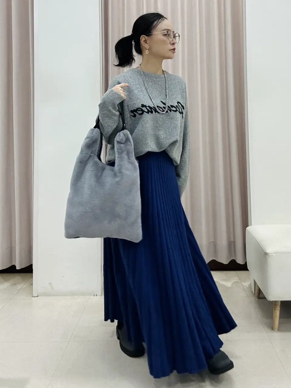 ANY SIS ナラ コーディネート画像