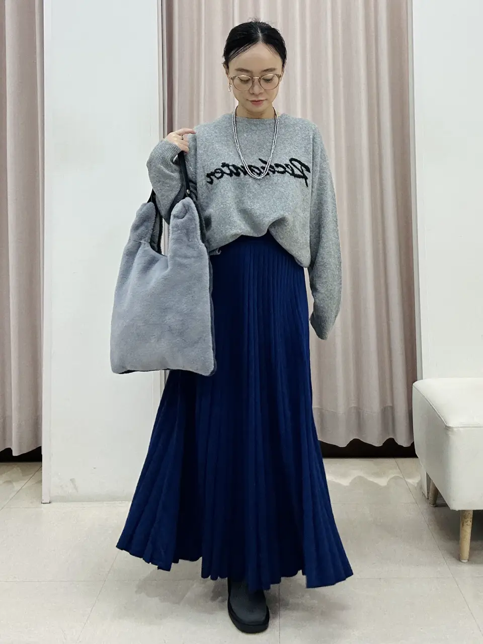 ANY SIS ナラ コーディネート画像