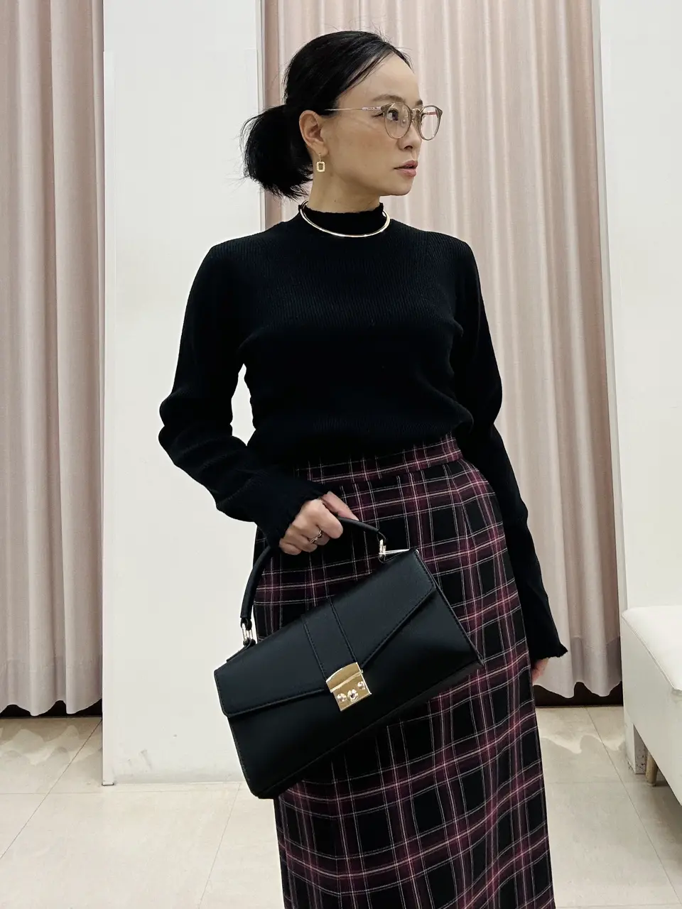 ANY SIS ナラ コーディネート画像