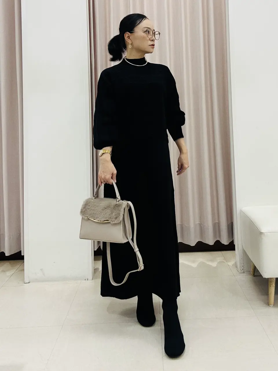 ANY SIS ナラ コーディネート画像