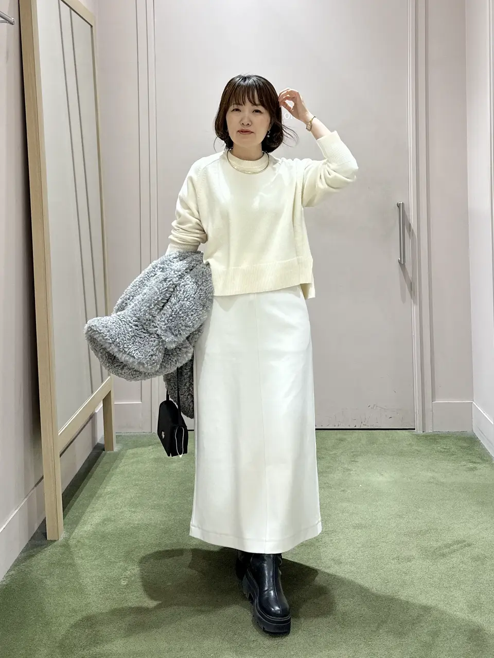 UNFILO フジコ コーディネート画像