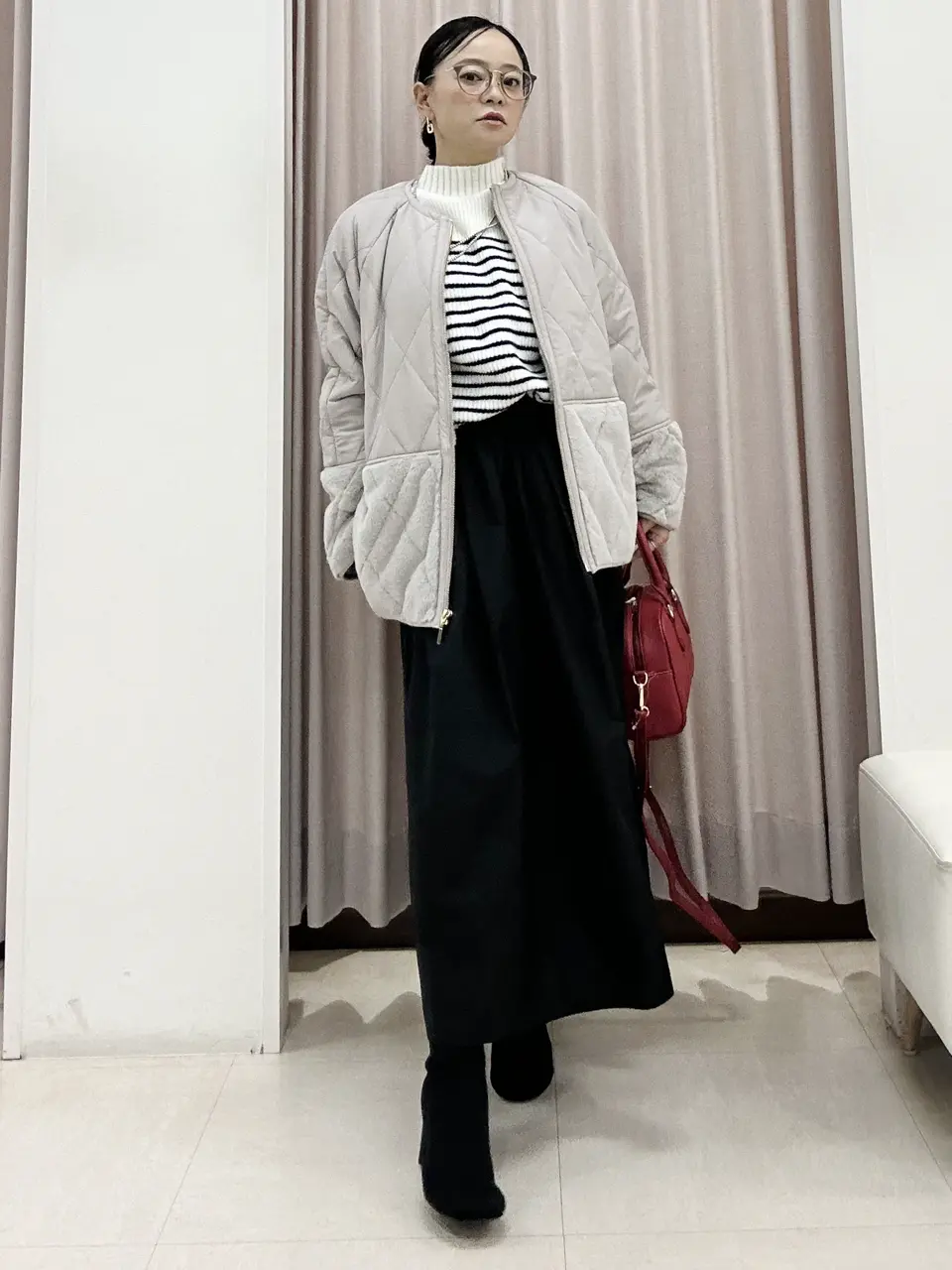 ANY SIS ナラ コーディネート画像