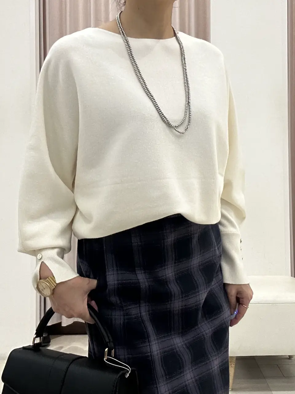 ANY SIS ナラ コーディネート画像