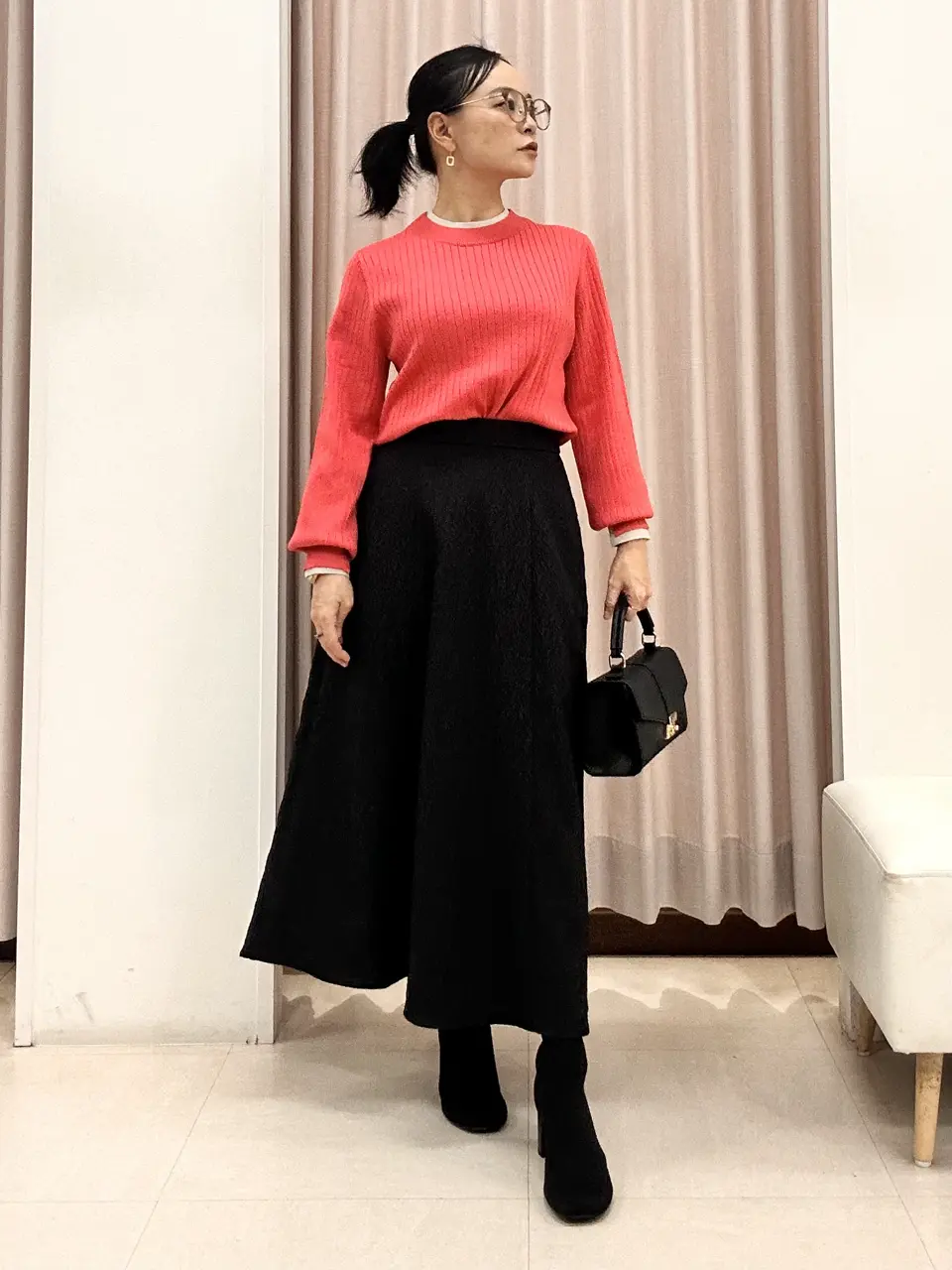 ANY SIS ナラ コーディネート画像