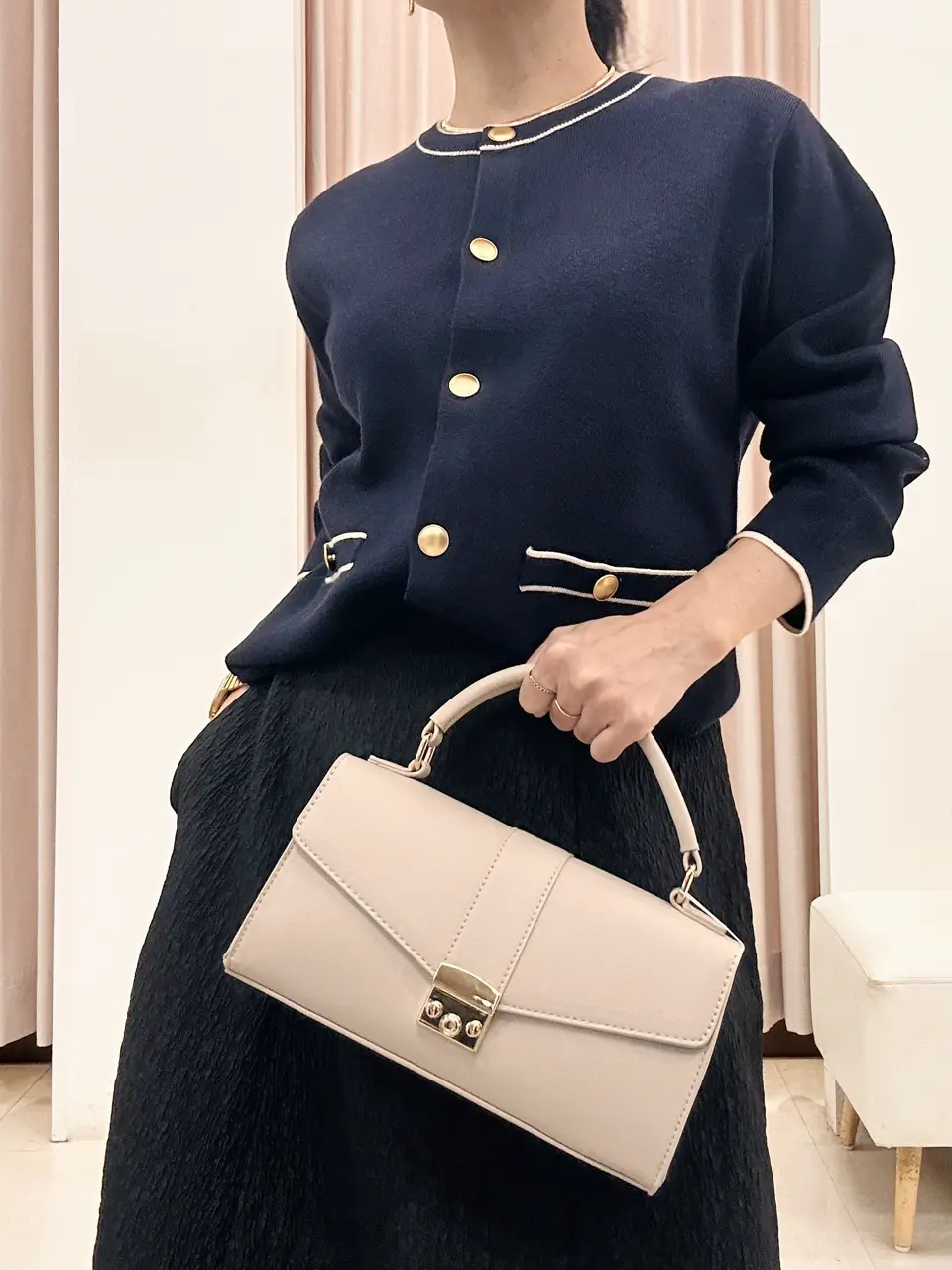 ANY SIS ナラ コーディネート画像