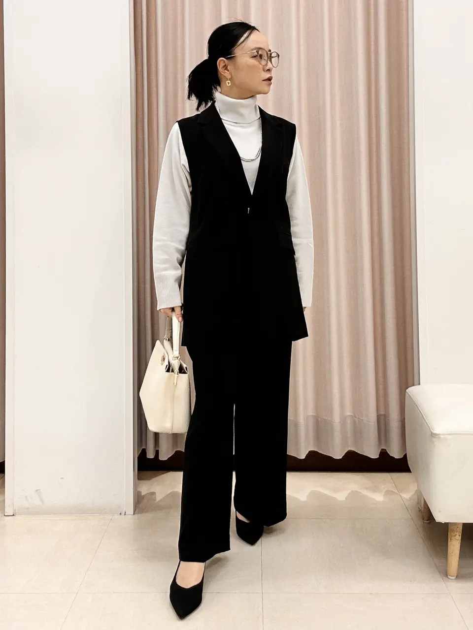 ANY SIS ナラ コーディネート画像