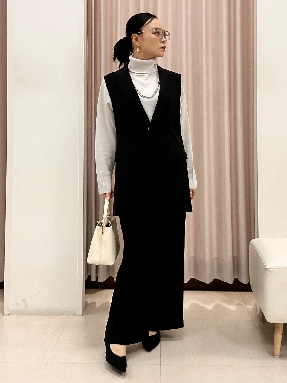 ANY SIS ナラ コーディネート画像