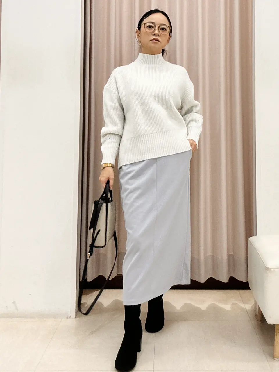 ANY SIS ナラ コーディネート画像