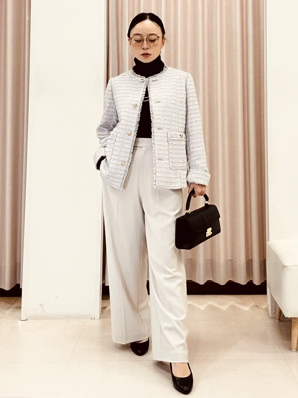 ANY SIS ナラ コーディネート画像