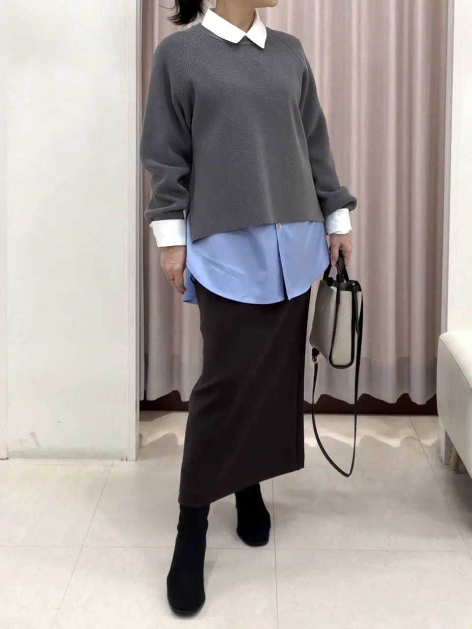 ANY SIS ナラ コーディネート画像