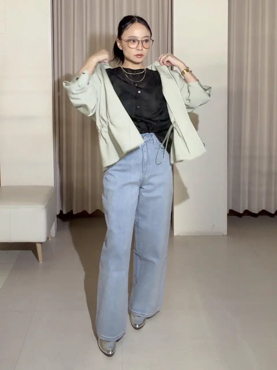  ナラ コーディネート画像