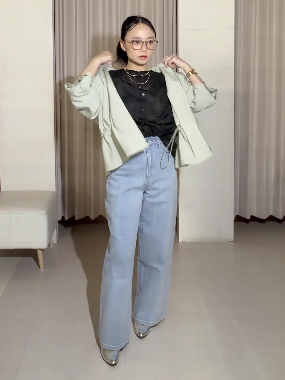  ナラ コーディネート画像