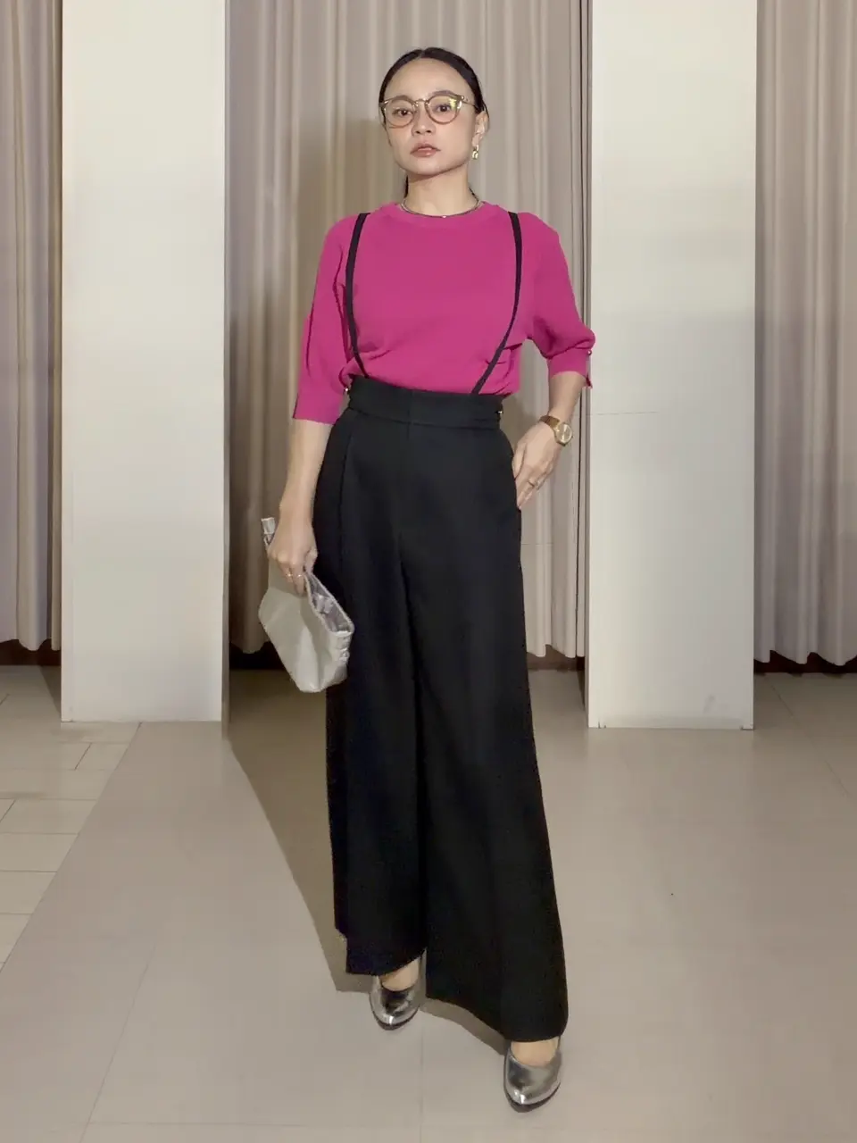 ANY SIS ナラ コーディネート画像