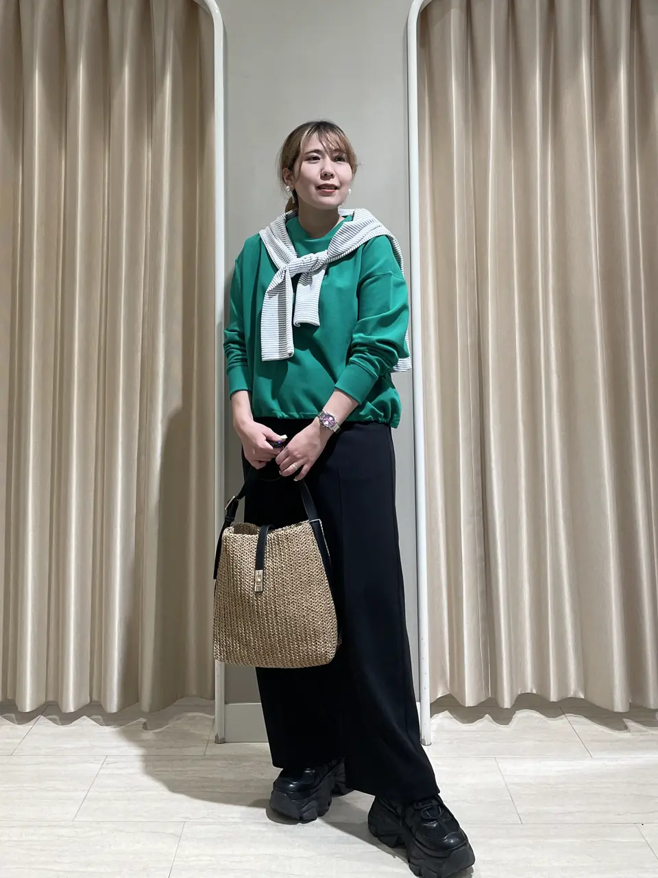  柄澤 コーディネート画像