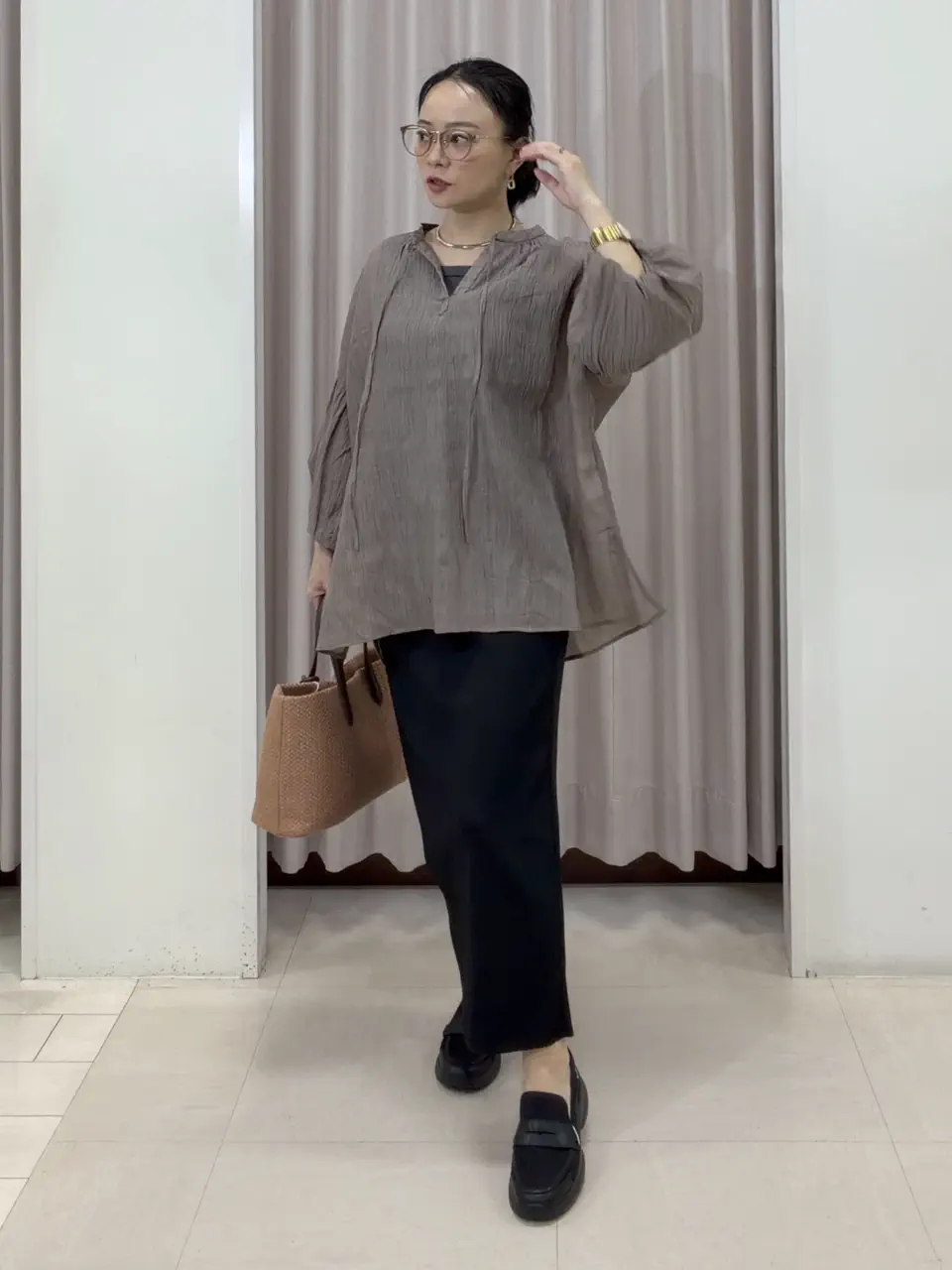 ANY ナラ コーディネート画像