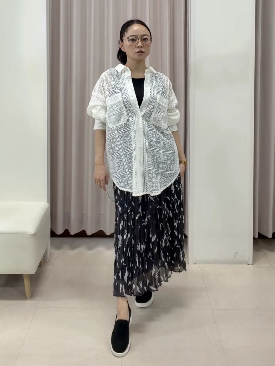 ANY ナラ コーディネート画像