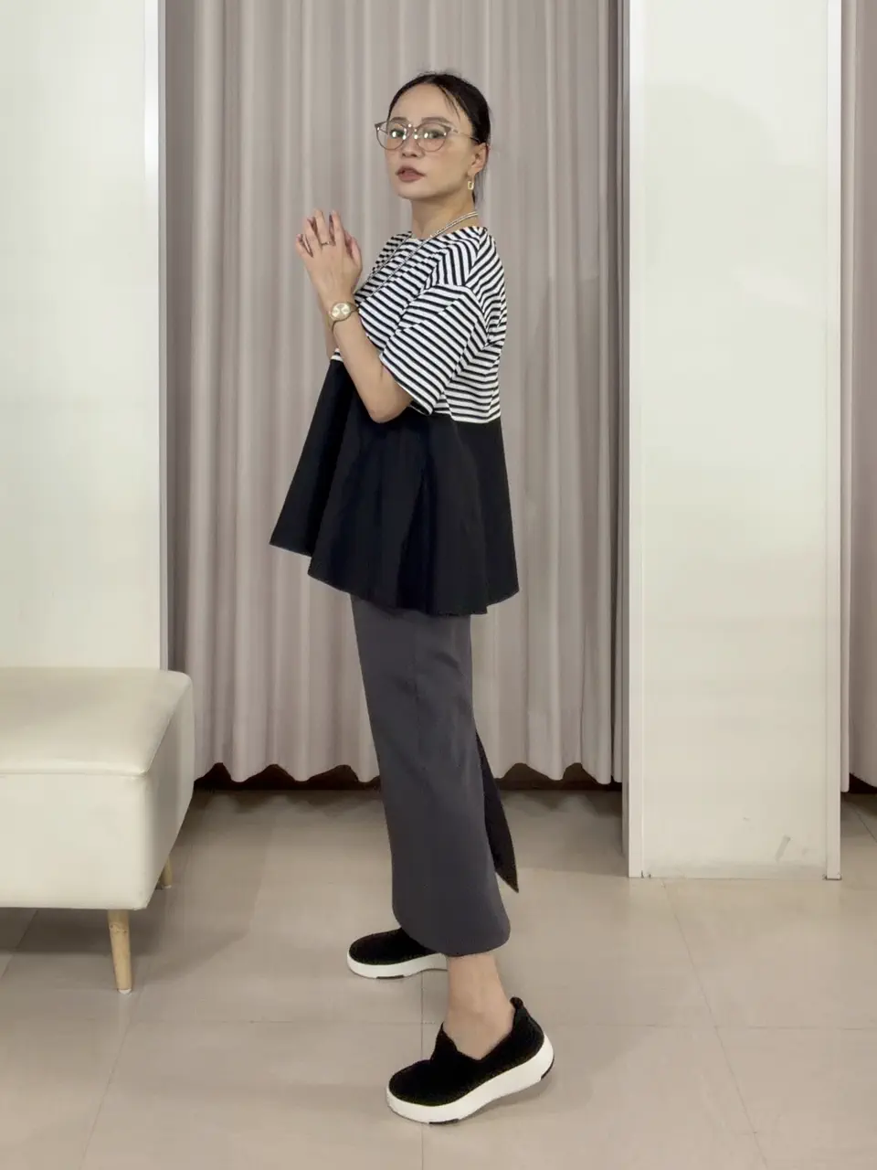 UNFILO ナラ コーディネート画像