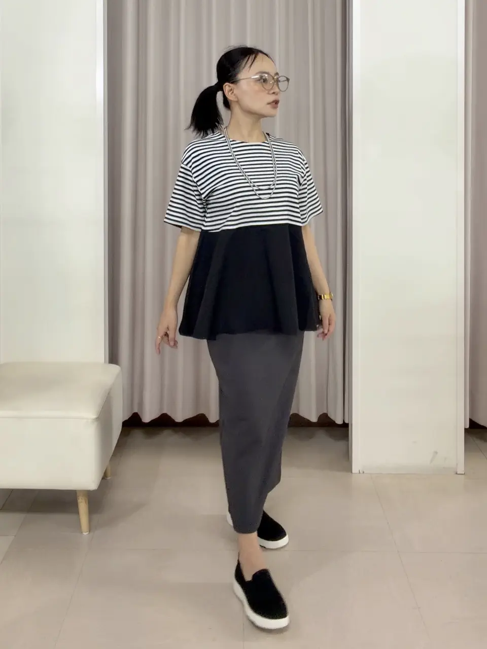 UNFILO ナラ コーディネート画像