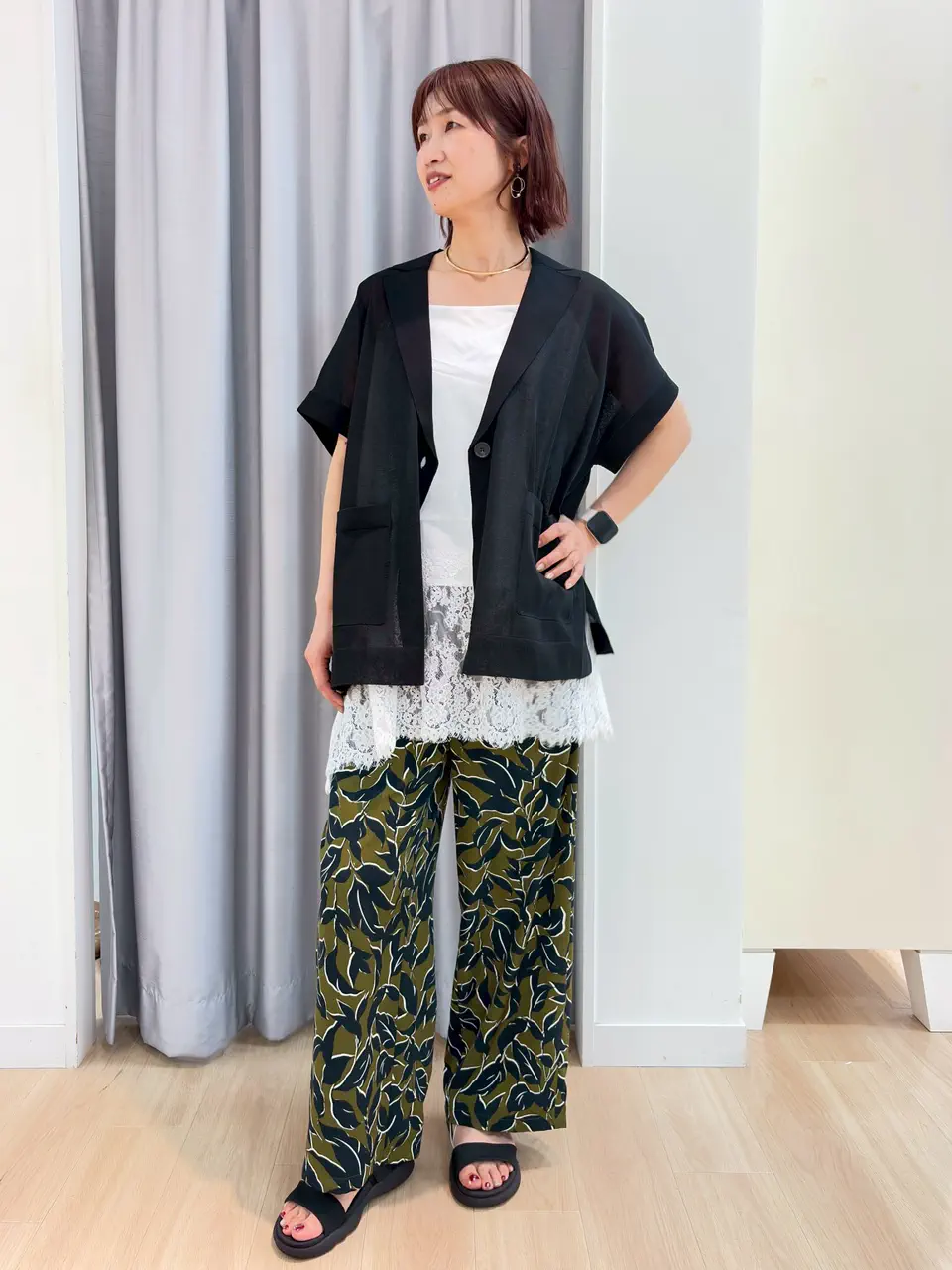  赤間 コーディネート画像