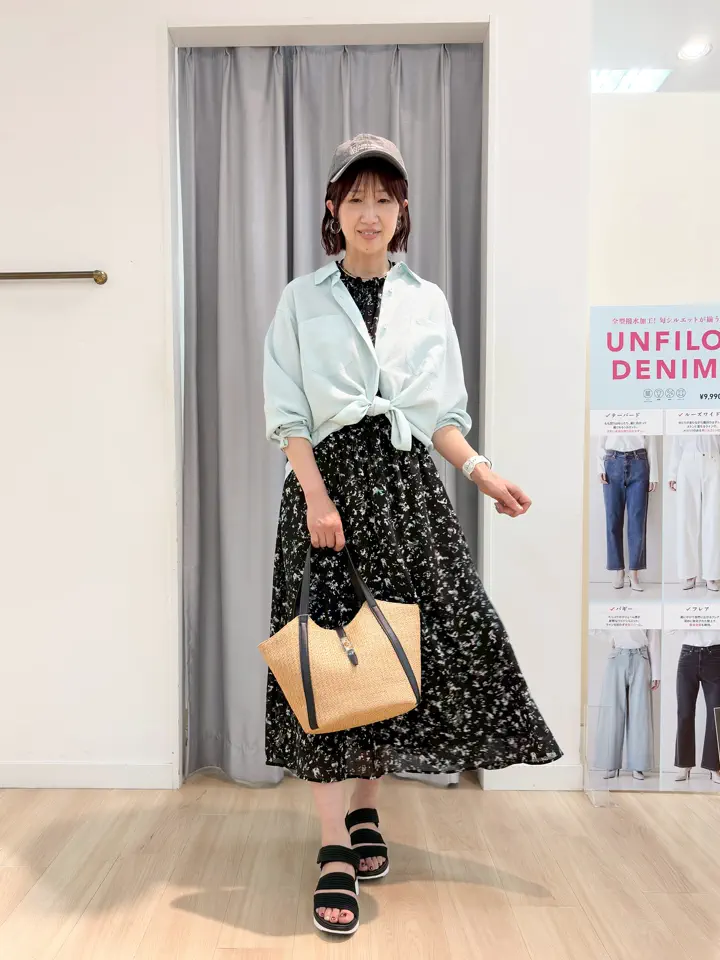 ANY SIS 赤間 コーディネート画像