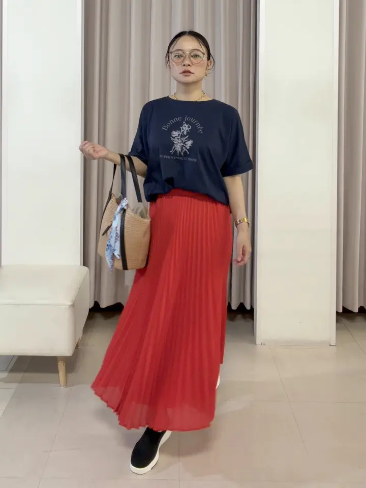 ANY SIS ナラ コーディネート画像