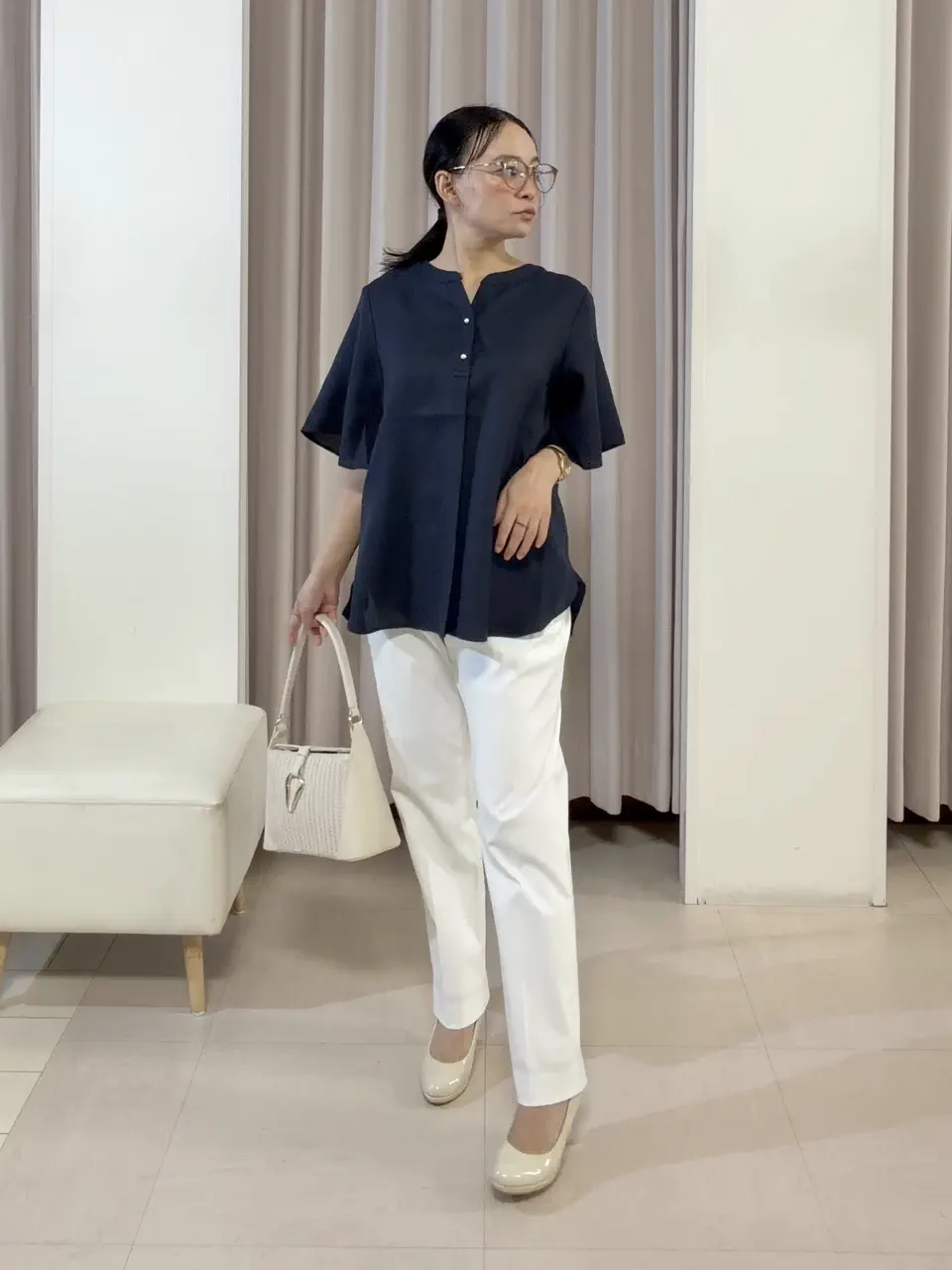 ANY SIS ナラ コーディネート画像