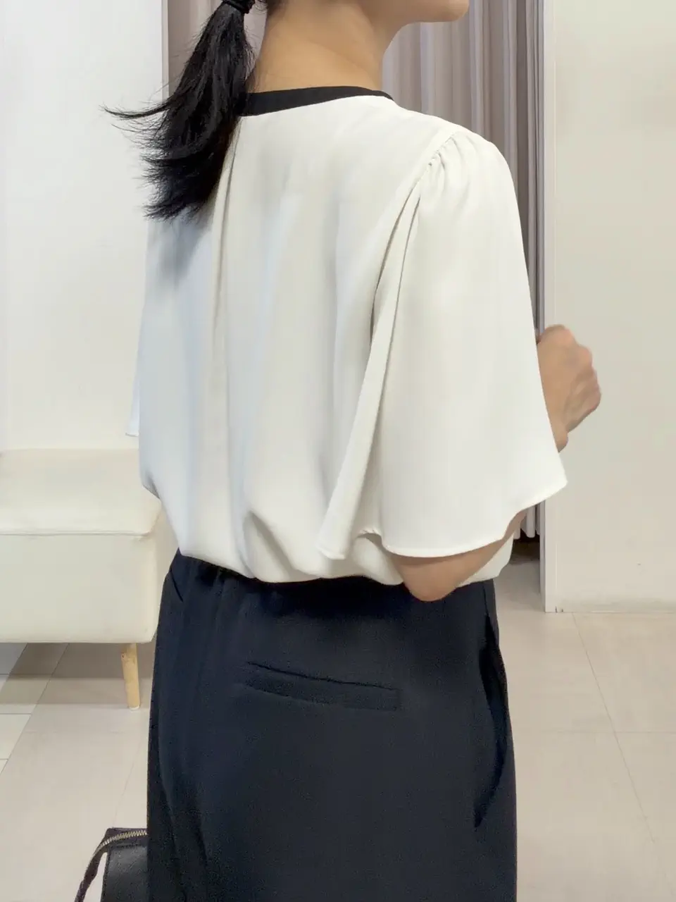 ANY SIS ナラ コーディネート画像