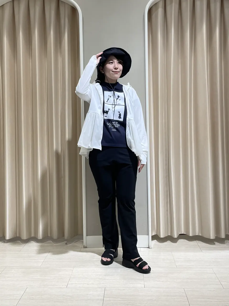  浜﨑（柄澤） コーディネート画像