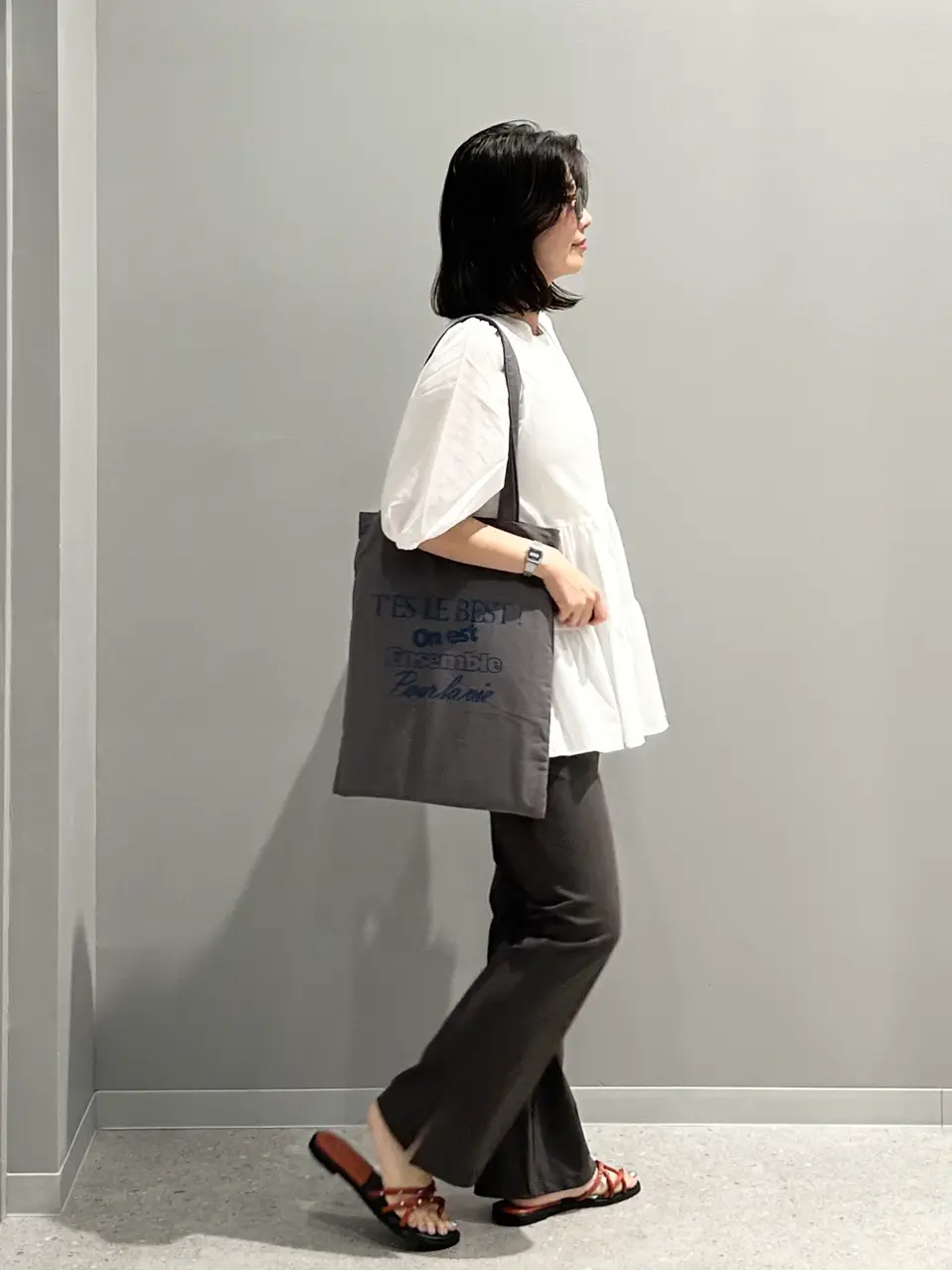 UNFILO Kadoi コーディネート画像