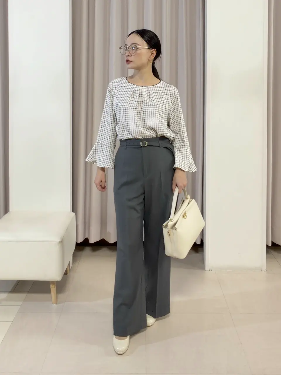 ANY SIS ナラ コーディネート画像