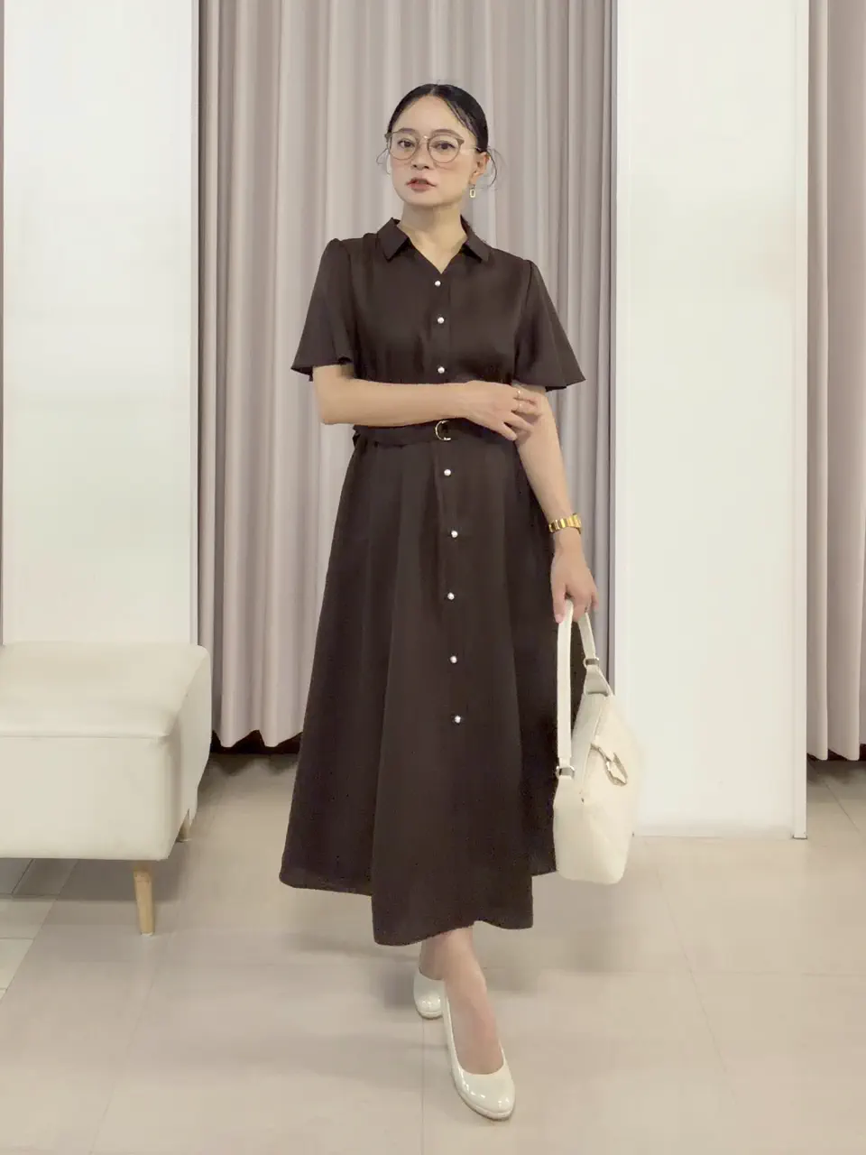 ANY SIS ナラ コーディネート画像