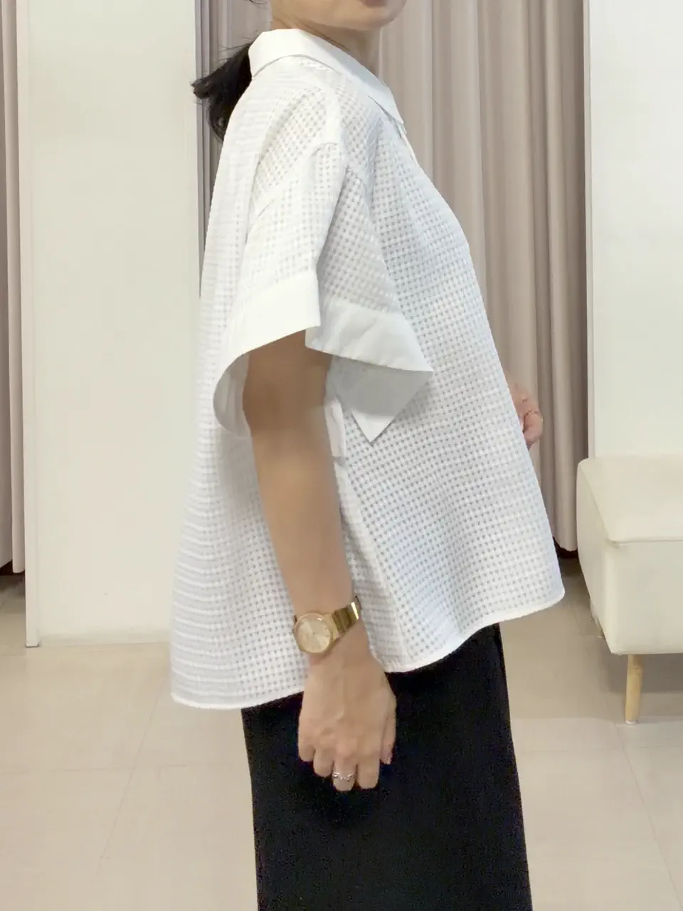 ANY SIS ナラ コーディネート画像