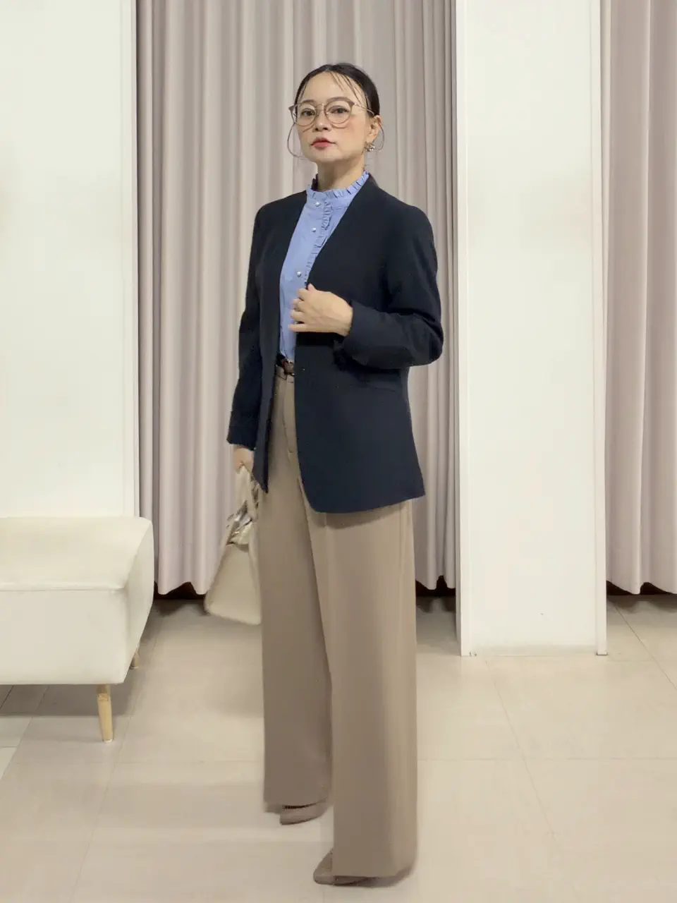 ANY SIS ナラ コーディネート画像