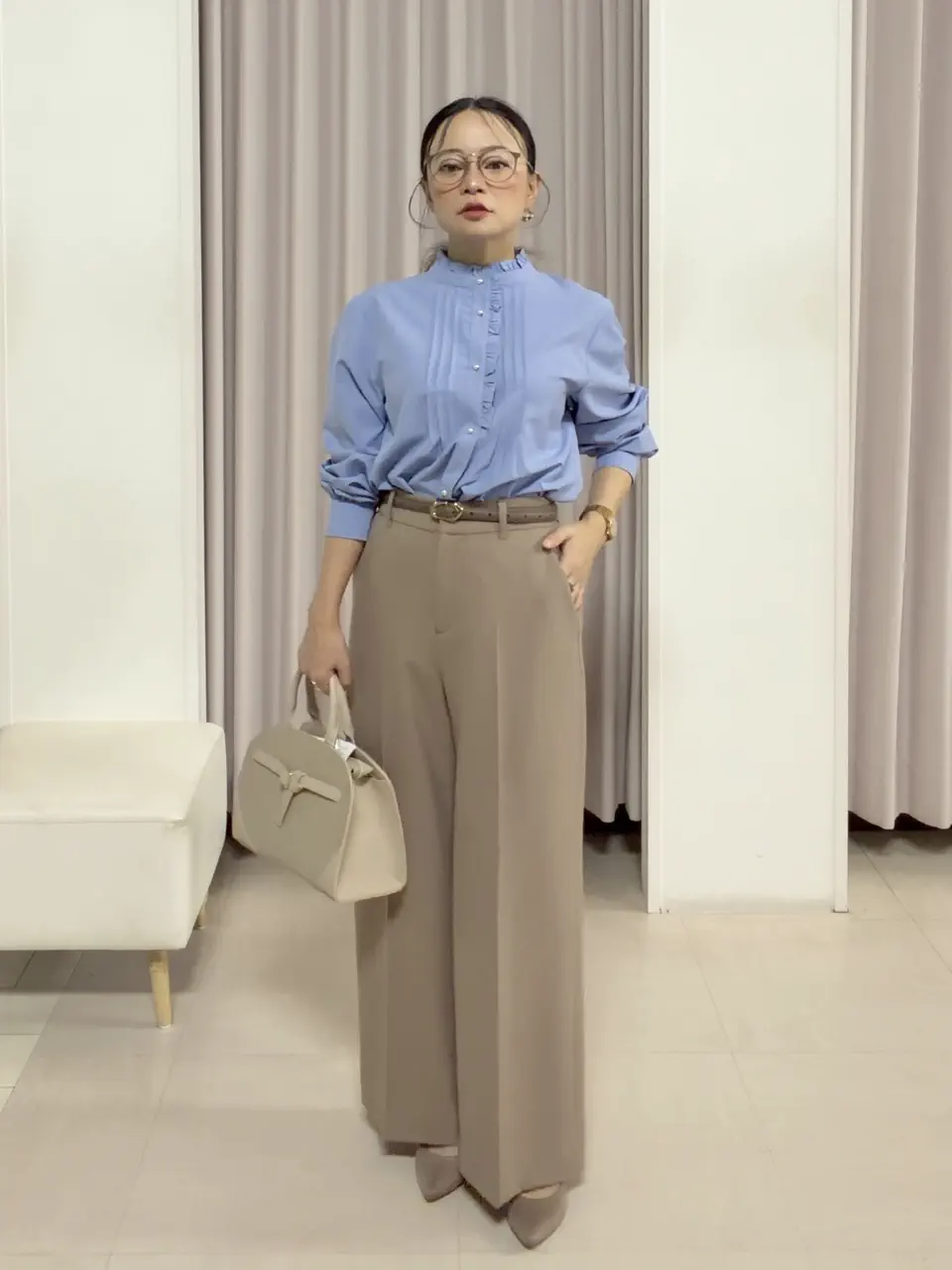 ANY SIS ナラ コーディネート画像