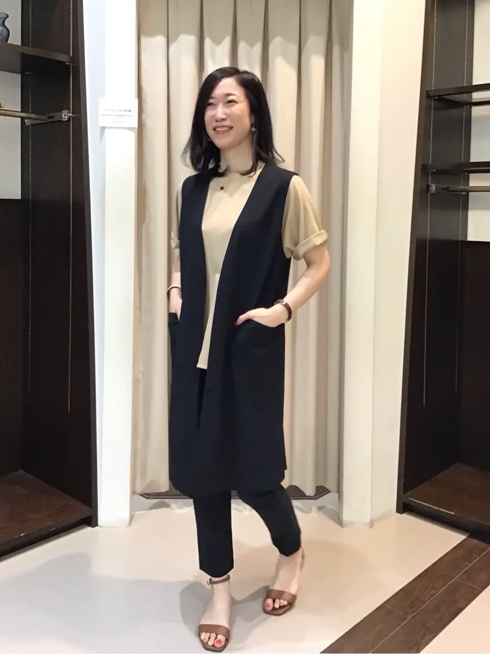  スタッフ コーディネート画像