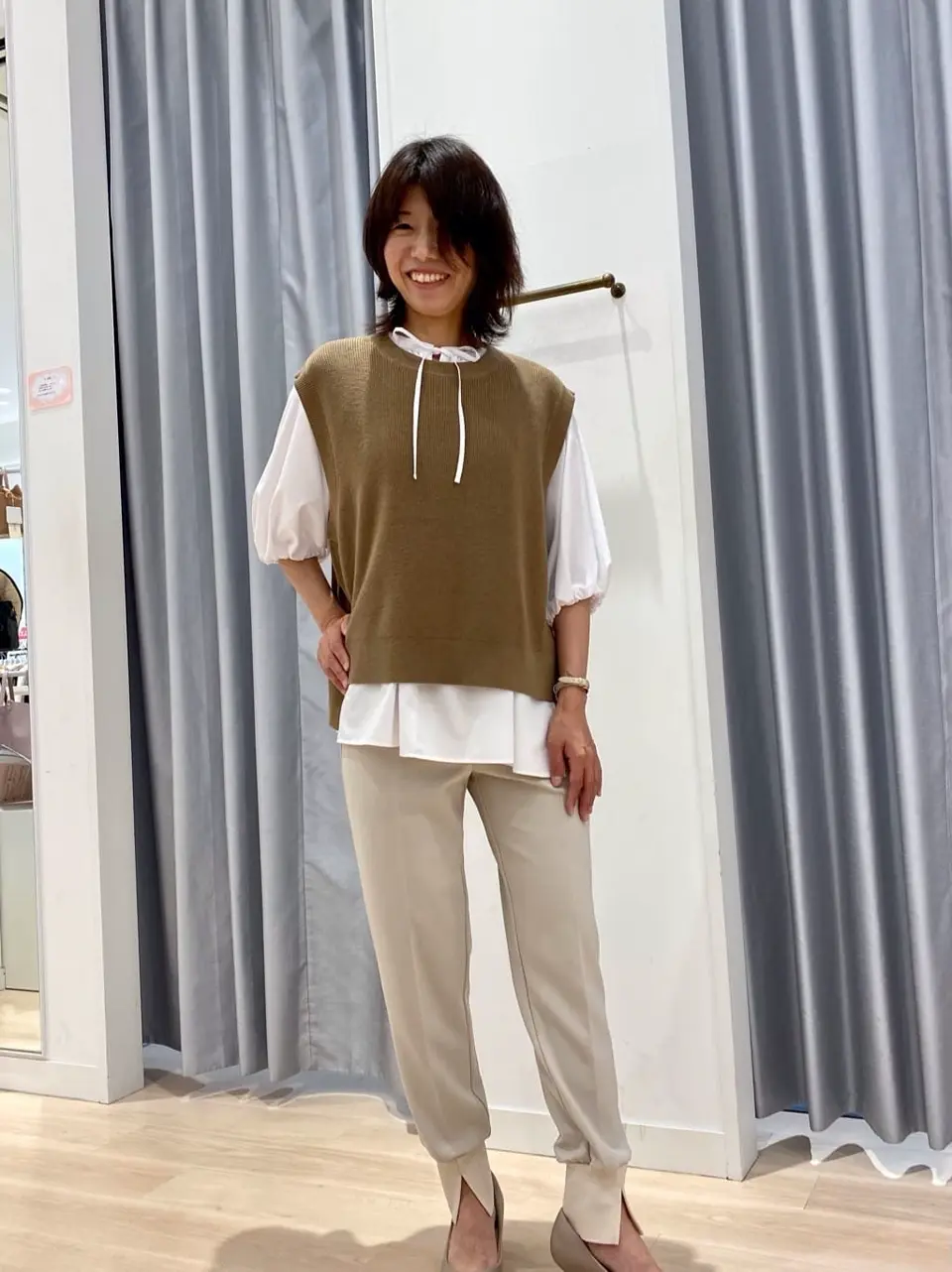  スタッフ コーディネート画像