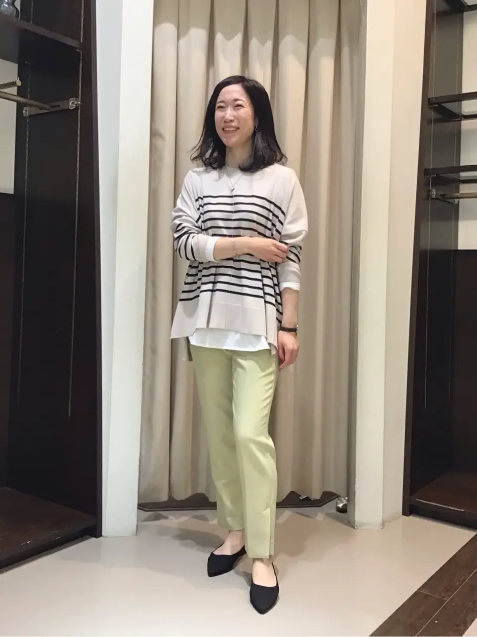  スタッフ コーディネート画像