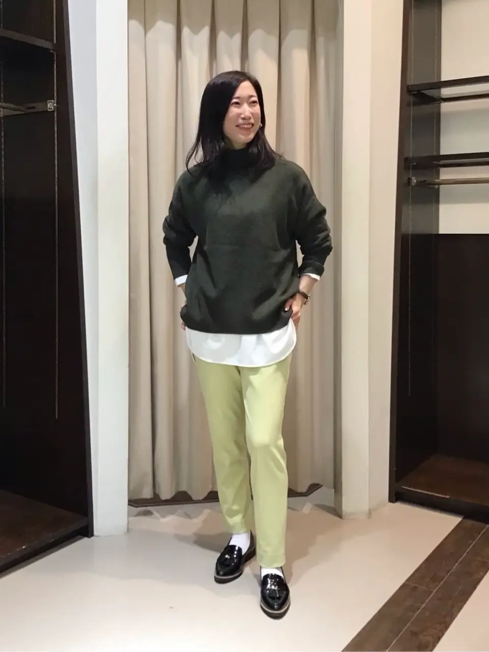  スタッフ コーディネート画像