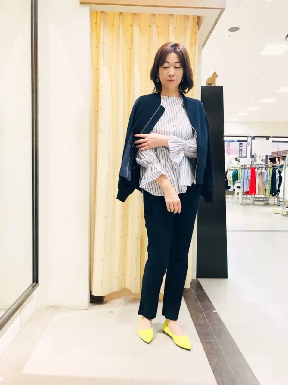 UNFILO 大島 コーディネート画像